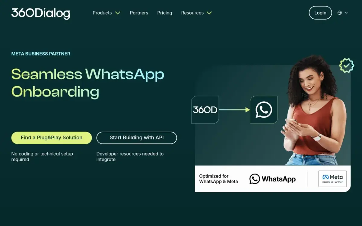 360dialog WhatsApp Business API platform